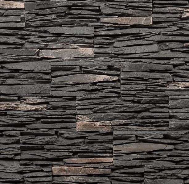 Stone Fireplace Natural Graphite Homemate Co Uk - Natural Stone Wall Tiles Uk