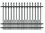 Fence Panels - YORK - L 2000 x H 1300 MM