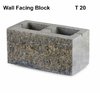 T20 - Split Face Concrete Wall Block