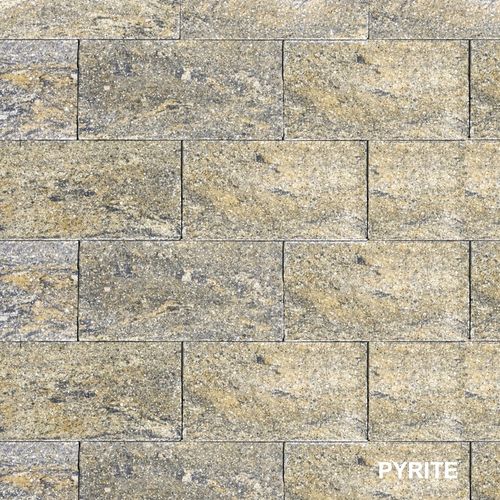 Pack of 81 T10 blocks - 6 m2 Colour PYRITE