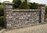 Fence Wall Ledgestone Grey - 88 cm High, 117cm Long
